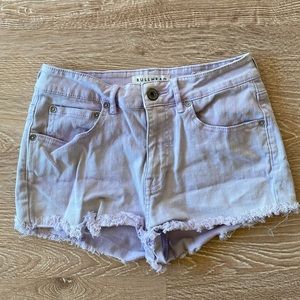 Bullhead Denim High Rose Shorts - Size 5